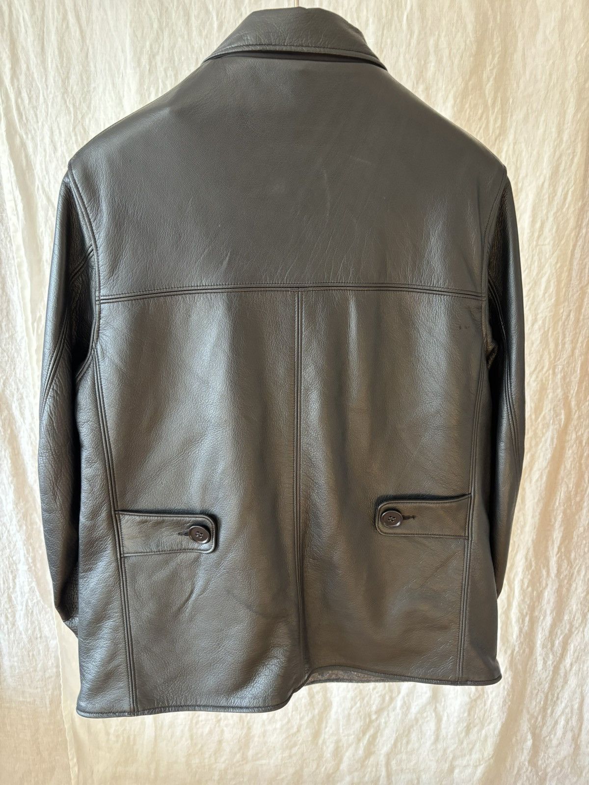 Taiga Takahashi Taiga Takahashi Lot.801 Leather Jacket Deerskin Size 40 Size US M / EU 48-50 / 2 - 11 Thumbnail