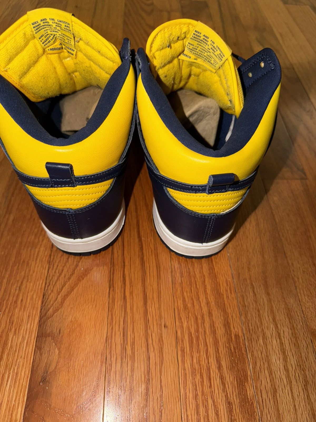 Nike Nike dunk high michigan (2020) Size US 10.5 / EU 43-44 - 4 Thumbnail