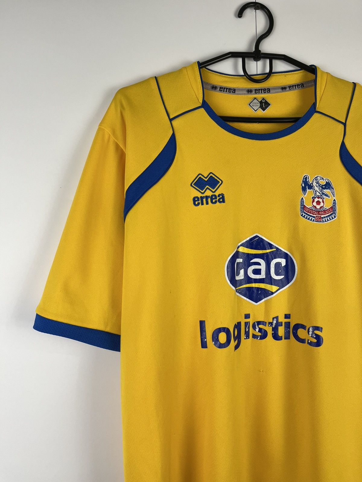 Errea Crystal Palace Errea 2008-2009 Soccer Football Jersey Size US L / EU 52-54 / 3 - 2 Thumbnail