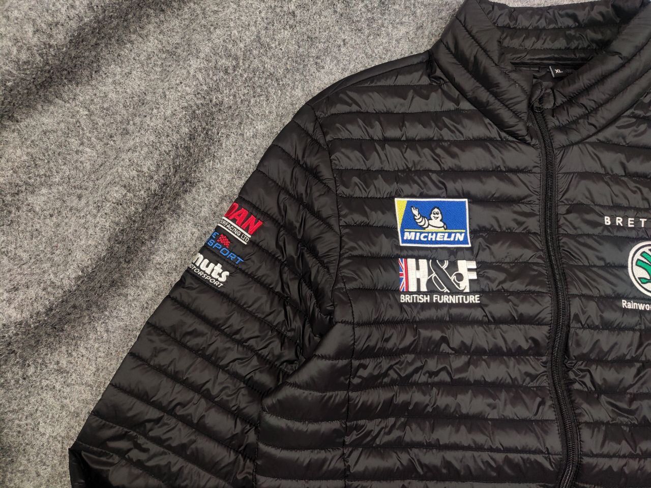 Other Skoda x Brettex Racing Logo Style Casual Quilted Jacket Size US XL / EU 56 / 4 - 9 Thumbnail