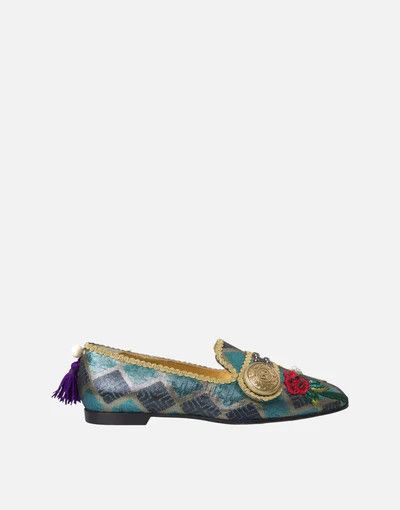 Dolce & Gabbana o1y0925 Loafers in Multicolor Size US 6.5 / IT 36.5 - 1 Thumbnail