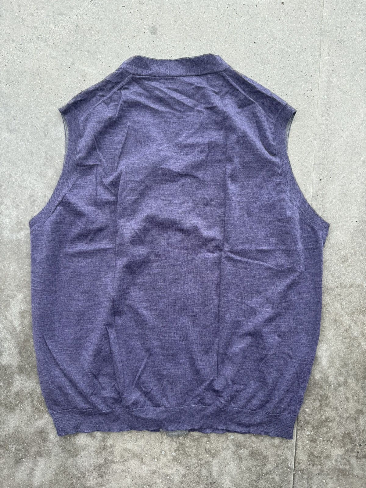 Brunello Cucinelli × Designer Brunello Cucinelli Cashmere Wool jumper knit Vest Size US L / EU 52-54 / 3 - 2 Thumbnail