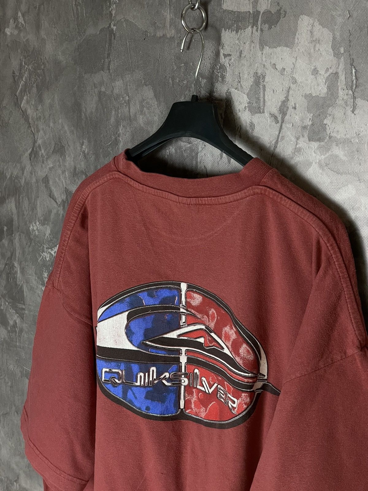 Quiksilver Vintage QuikSilver Surf Style Big Logo 90s Tshirt Size US XL / EU 56 / 4 - 7 Thumbnail