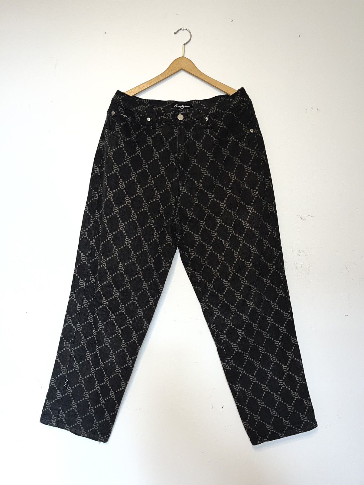 Sean John Vintage Sean John Gucci monogram denim pants Size US 30 / EU 46 - 2 Thumbnail