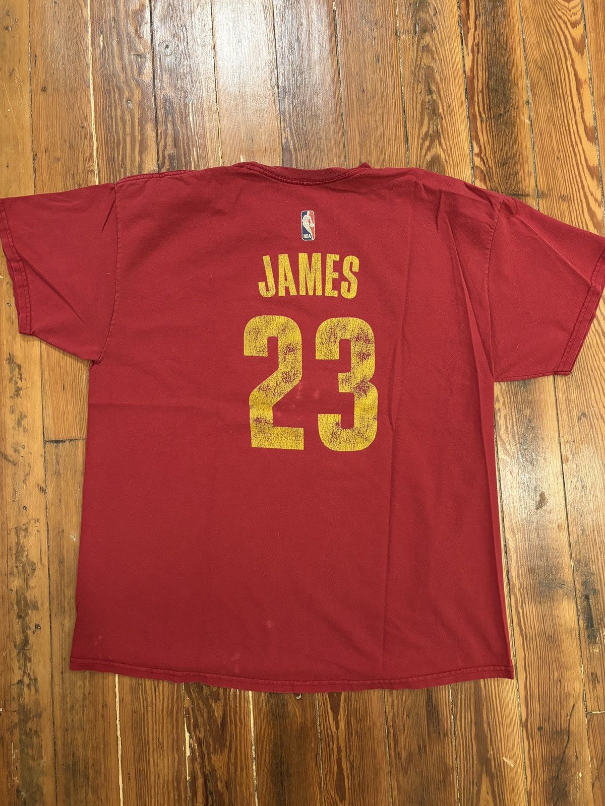 NBA THRASHED - Vintage x NBA x LeBron James Size US XL / EU 56 / 4 - 1 Thumbnail