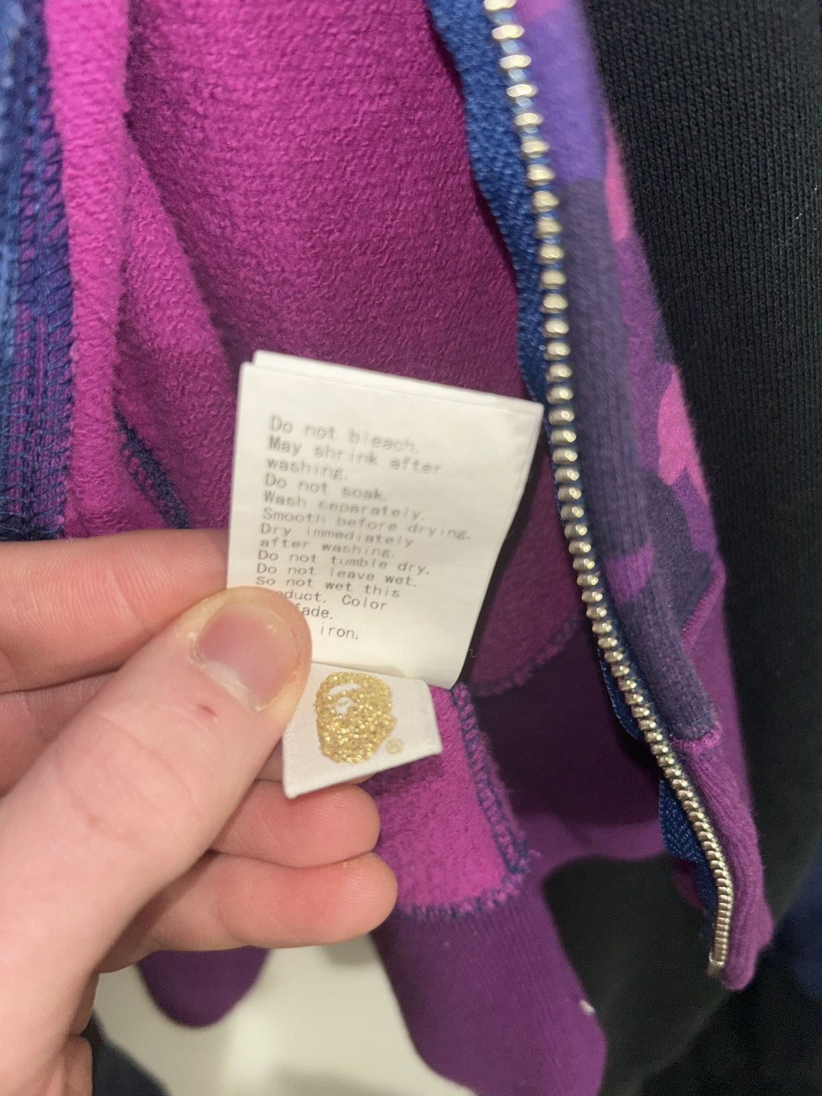 Bape Blue/Purple Bape Size US S / EU 44-46 / 1 - 7 Thumbnail