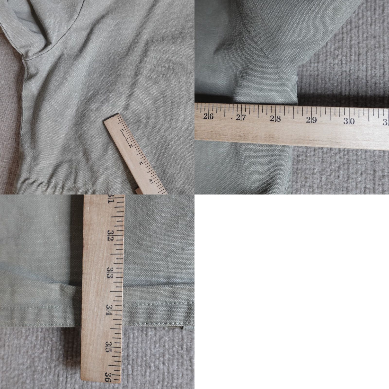 Vintage VINTAGE Outback Trading Jacket 2XL Gray Beige Canvas Coat Men Chore Military Jacket Size US XXL / EU 58 / 5 - 10 Thumbnail