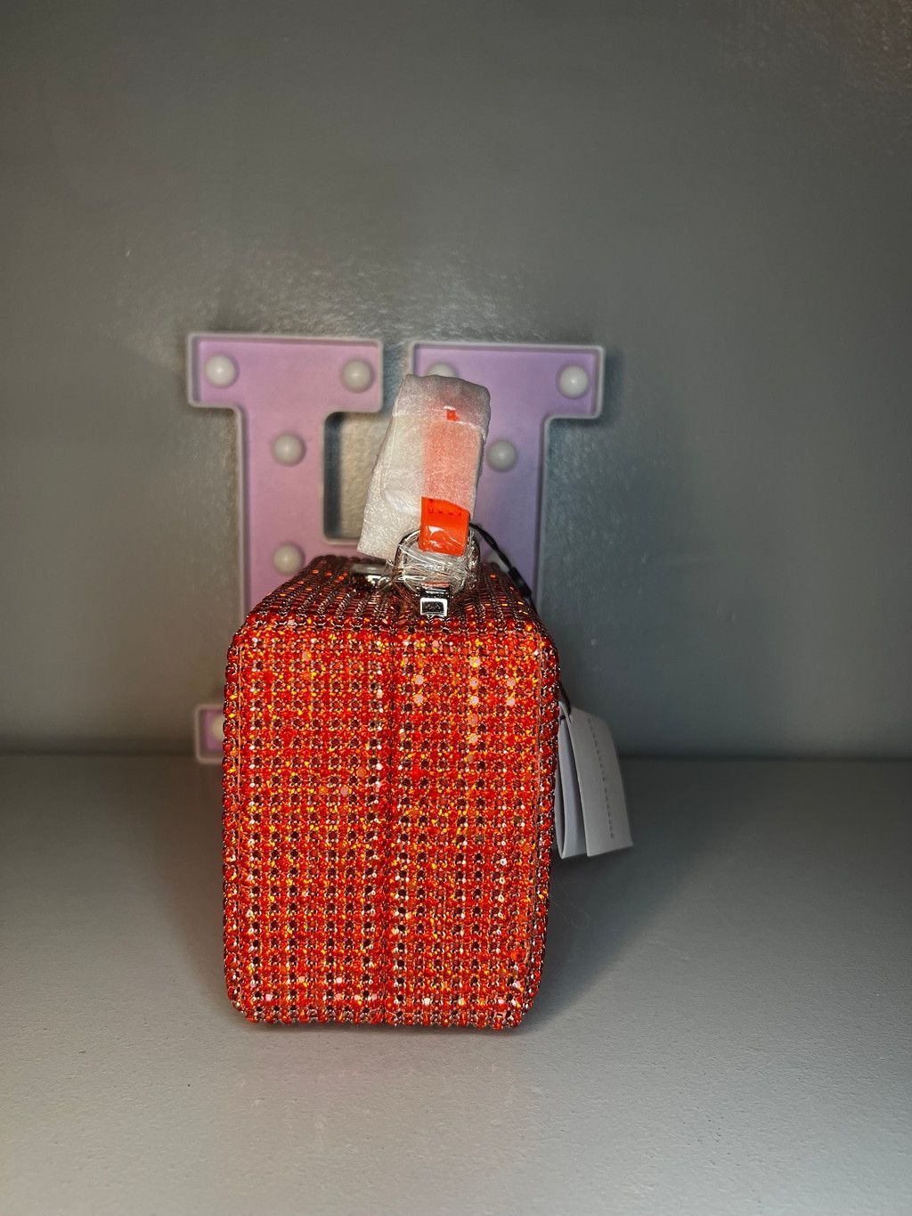 Brandon Blackwood Brandon Blackwood Crystal Trunk - Persimmon Size ONE SIZE - 7 Thumbnail
