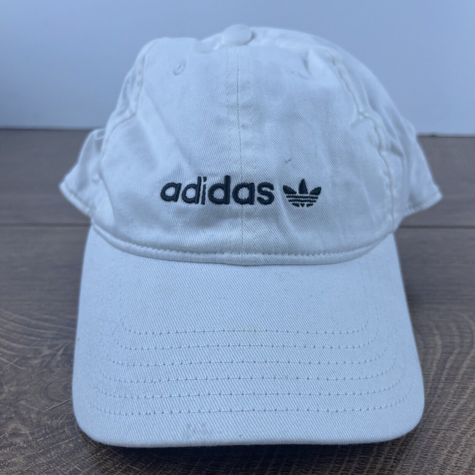 Adidas Adidas Hat Adidas Adjustable Hat White Adjustable Hat White Size ONE SIZE - 1 Thumbnail