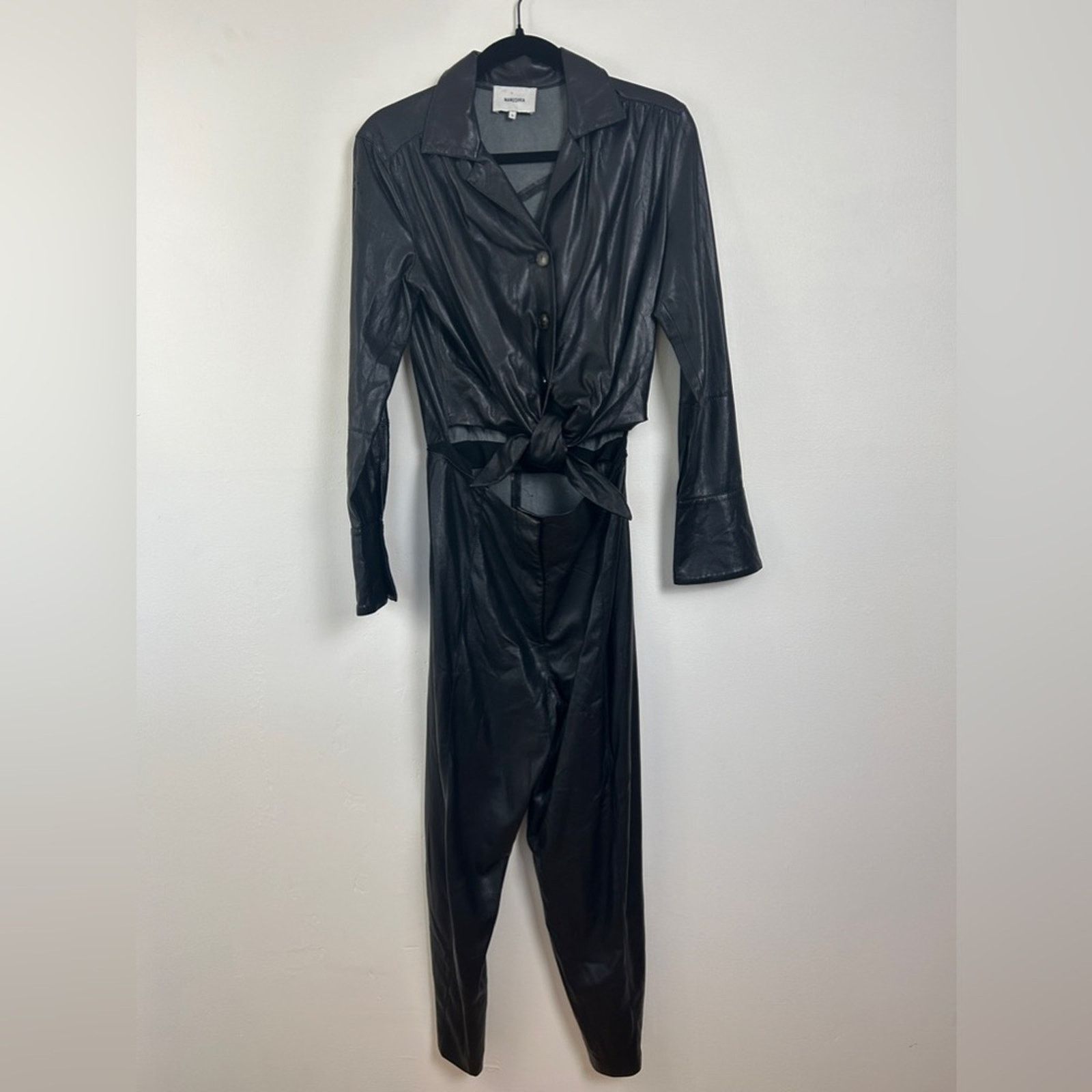 Nanushka Nanushka Ana Vegan Jumpsuit Size 27" / US 4 / IT 40 - 2 Thumbnail