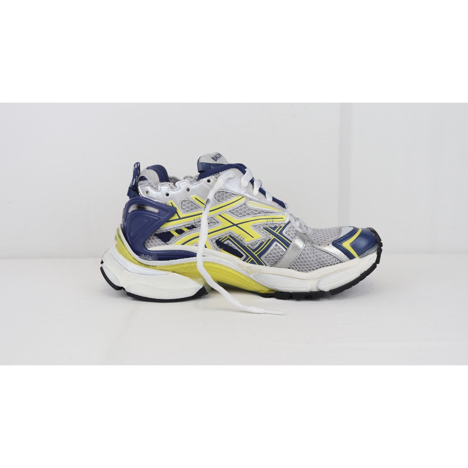 Balenciaga o1rshd1 Five Colors Upper Rubber Sole Runner in Multicolor Size US 12 / EU 45 - 6 Thumbnail