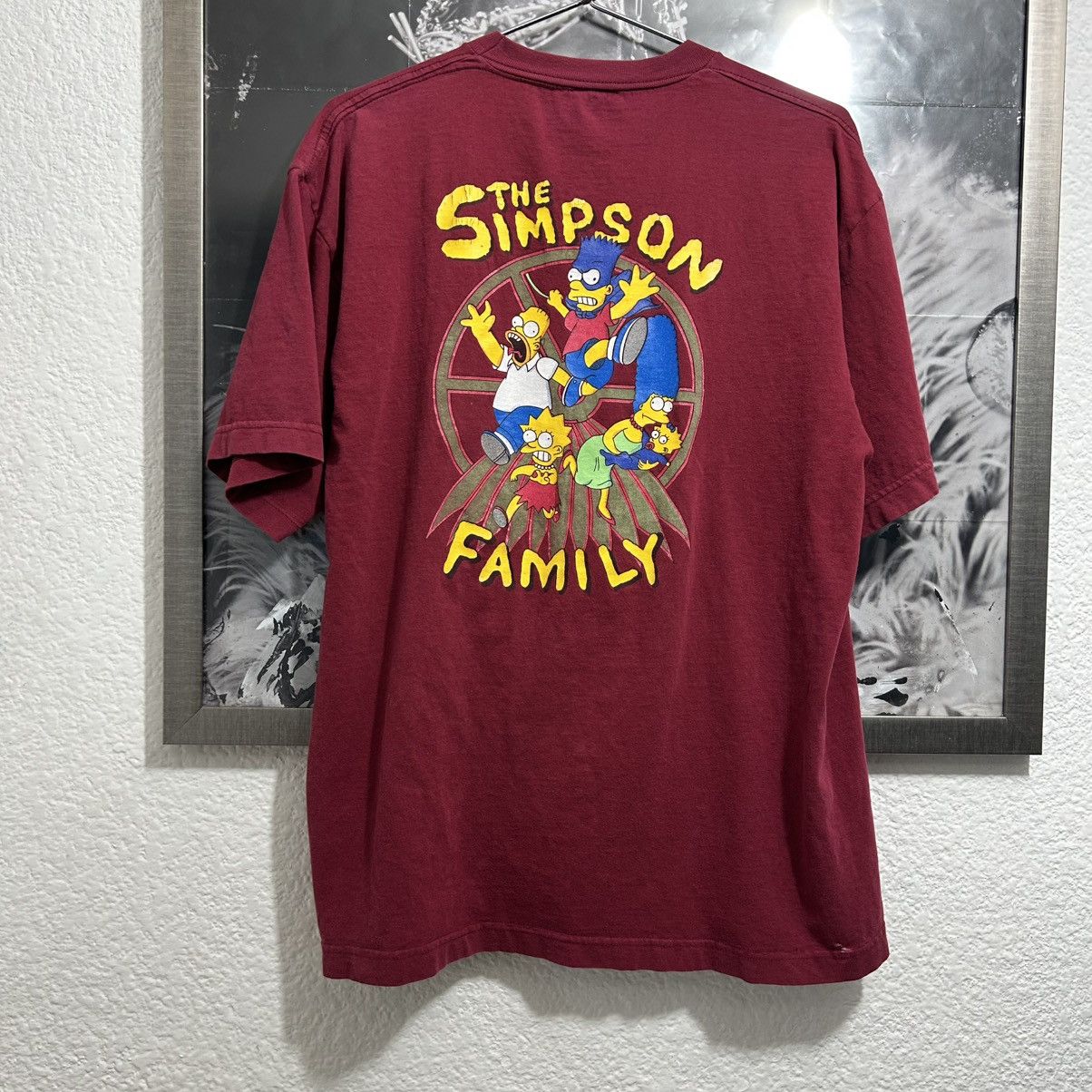 Mexicana THE SIMPSONS KRUSTY MONALISA VINTAGE SHIRT MARTIN LOPEZ Size US L / EU 52-54 / 3 - 4 Thumbnail
