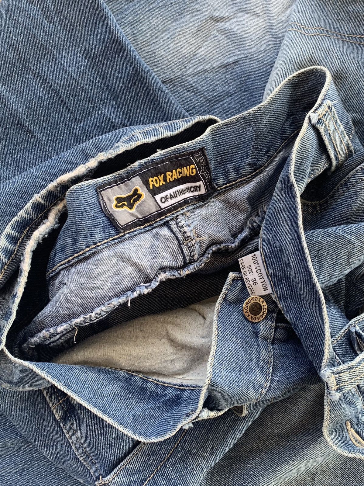 Fox Racing × Streetwear × Vintage Vintage Y2K Fox Racing