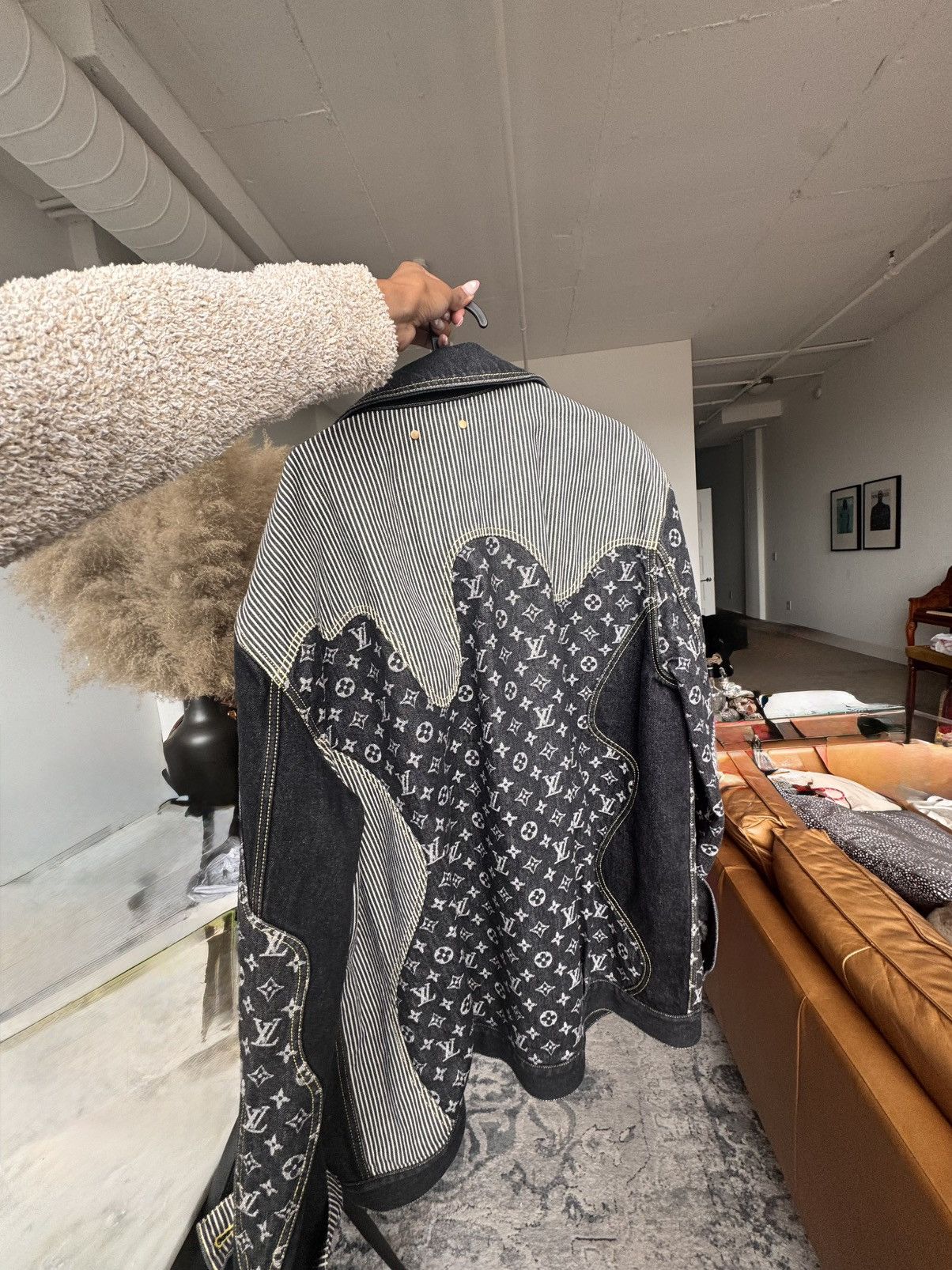 Louis Vuitton Louis Vuitton Denim Jacket Size US XL / EU 56 / 4 - 2 Thumbnail