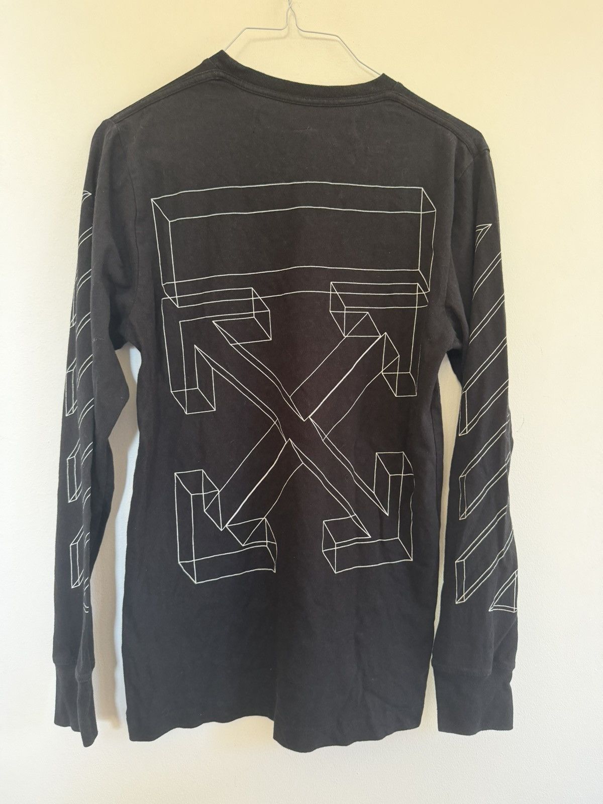 Off-White Off White 3D Marker Long Sleeve TEE Size US S / EU 44-46 / 1 - 6 Thumbnail