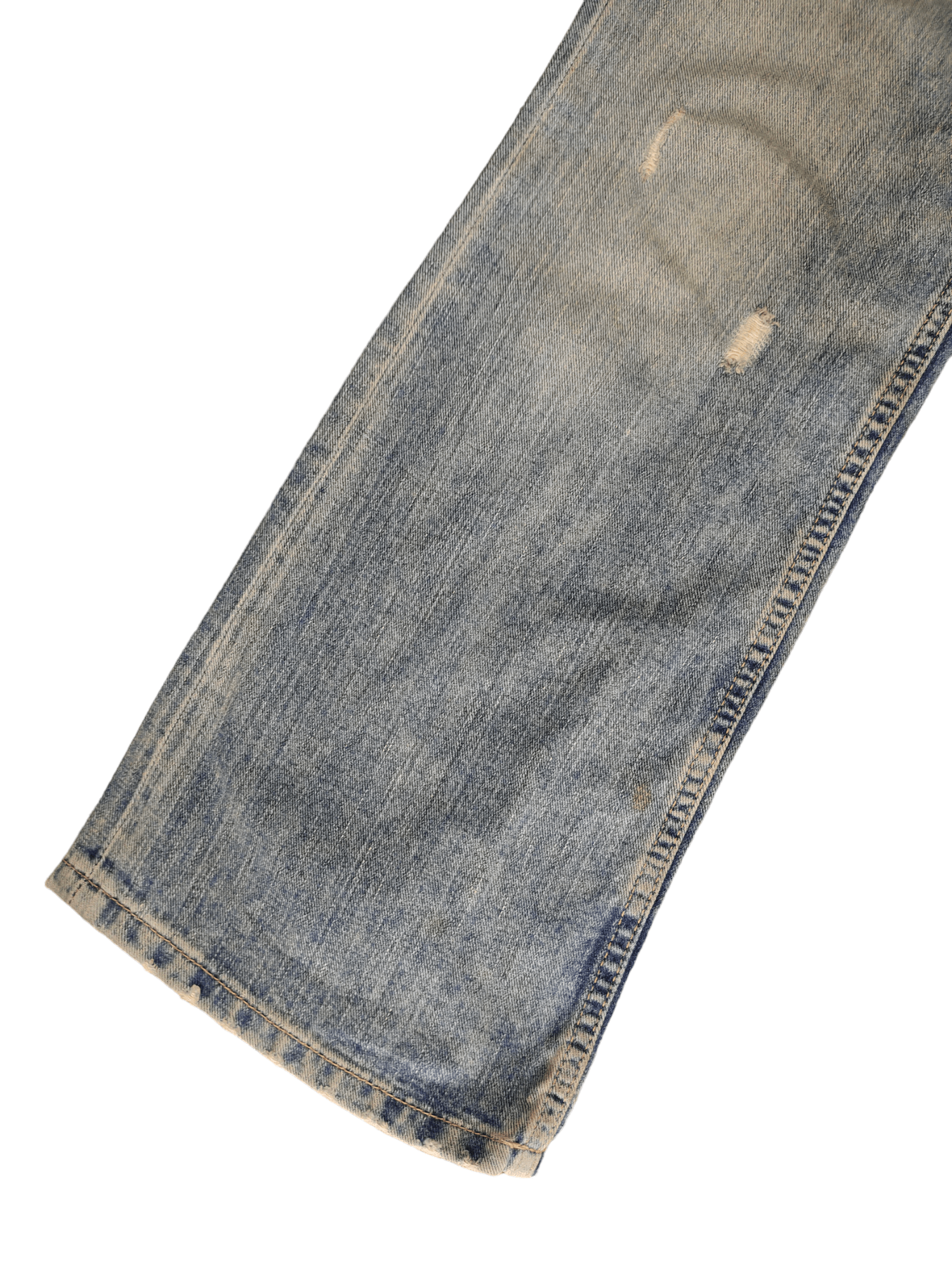 If Six Was Nine Flare Jeans Old navy Distress Faded Boot Cut Y2k Mudmax Size US 30 / EU 46 - 9 Thumbnail