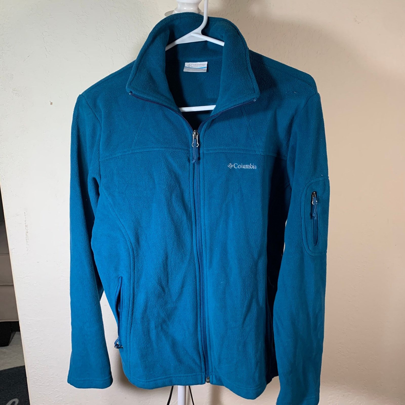 Columbia Columbia Blue Fleece Men's Jacket Size M Size US M / EU 48-50 / 2 - 8 Thumbnail