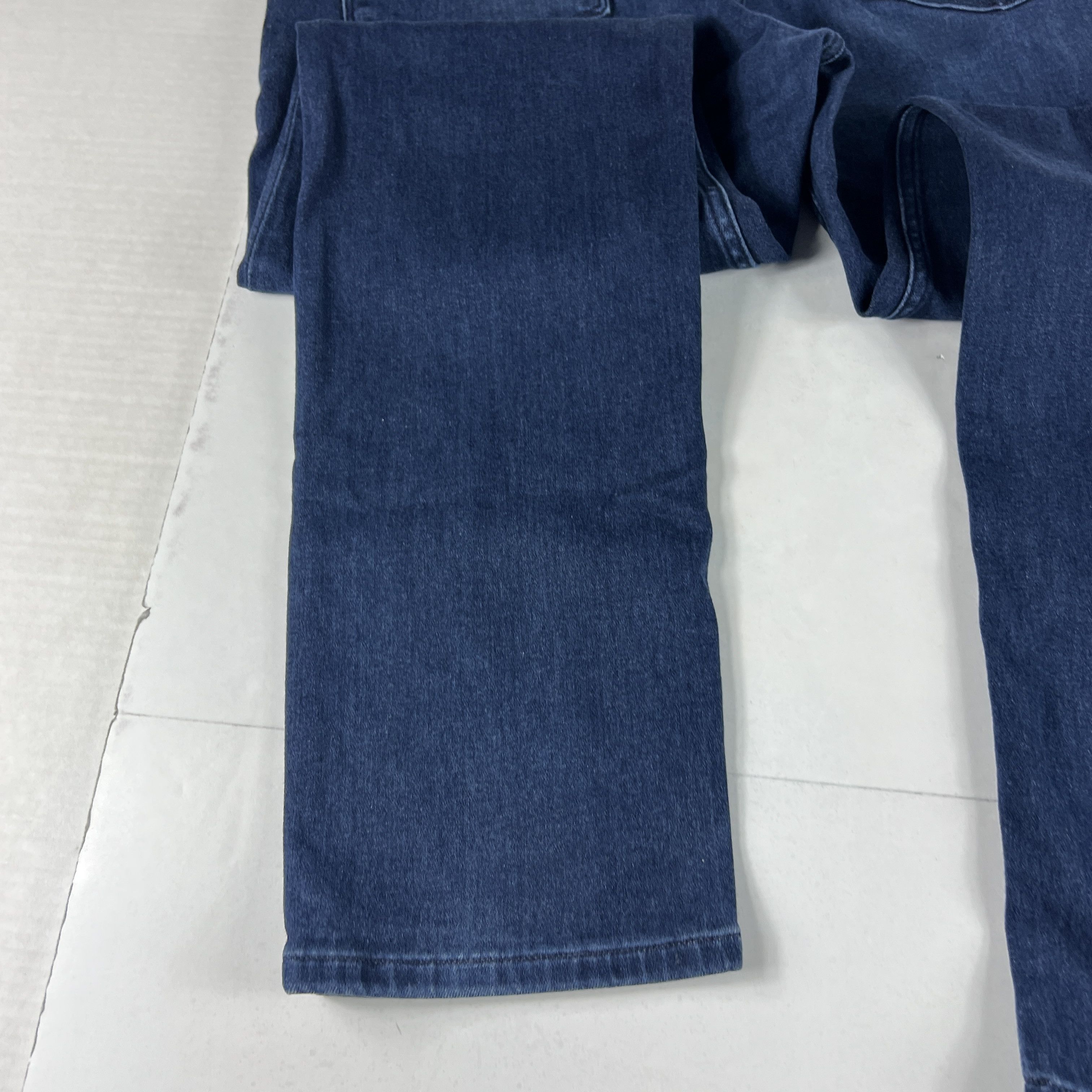 Paige Paige Jeans Lennox Slim Straight Blue Stretch Denim Size US 39 - 14 Thumbnail