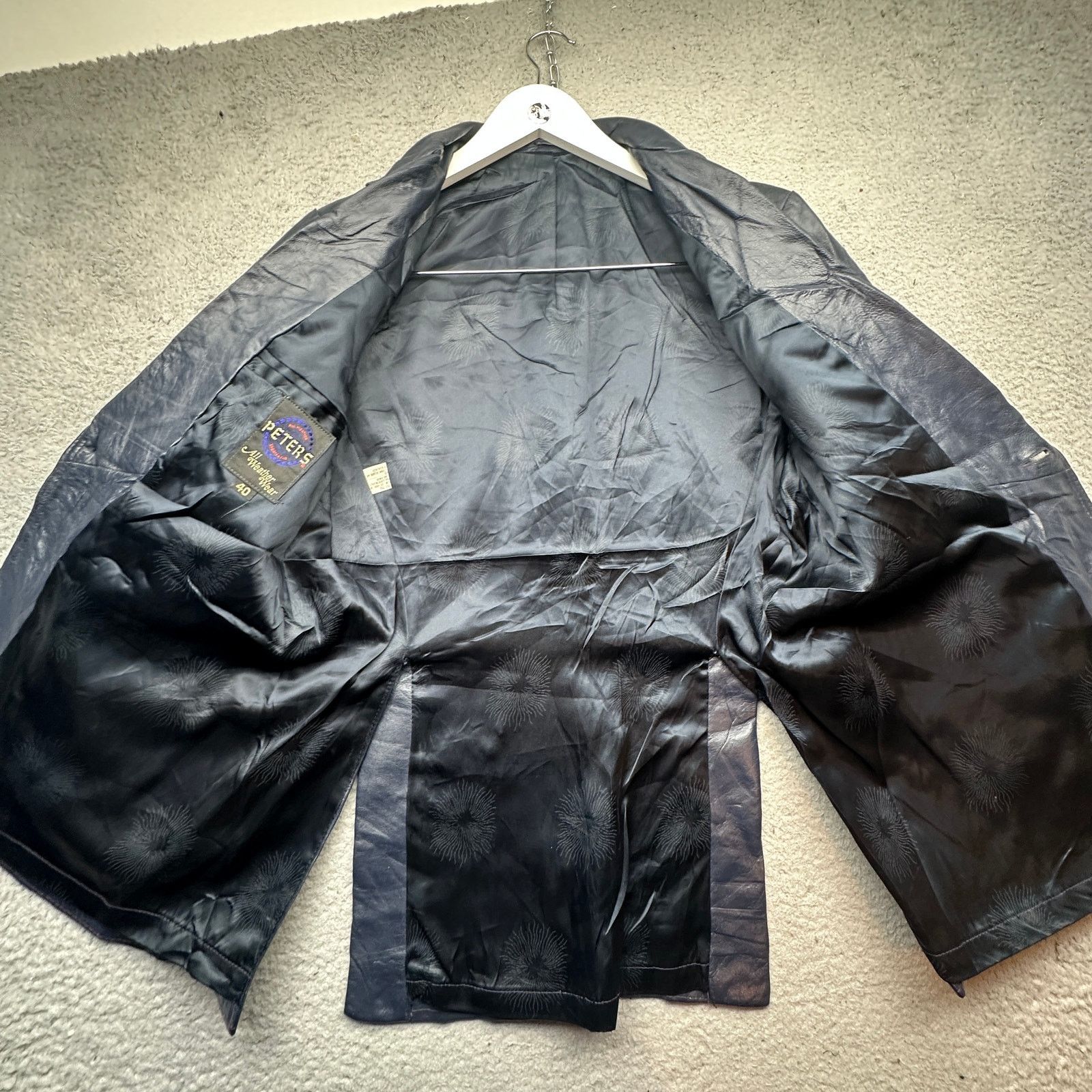 Other VTG Peters Sportsman Sport Leather Blazer Coat Men 40 Medium Size US M / EU 48-50 / 2 - 11 Thumbnail