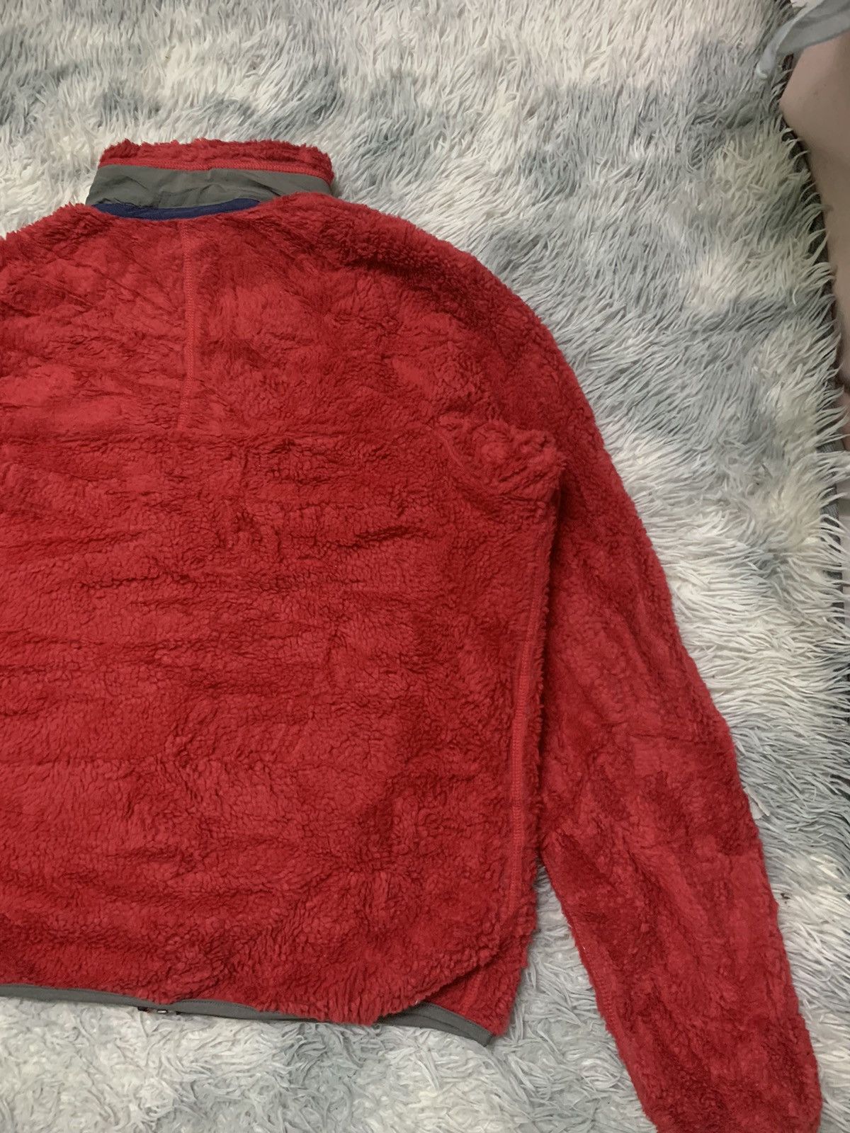 Patagonia × Vintage 90s PATAGONIA FLEECE JACKET RED COLOUR 🔥🔥 Size US L / EU 52-54 / 3 - 12 Thumbnail
