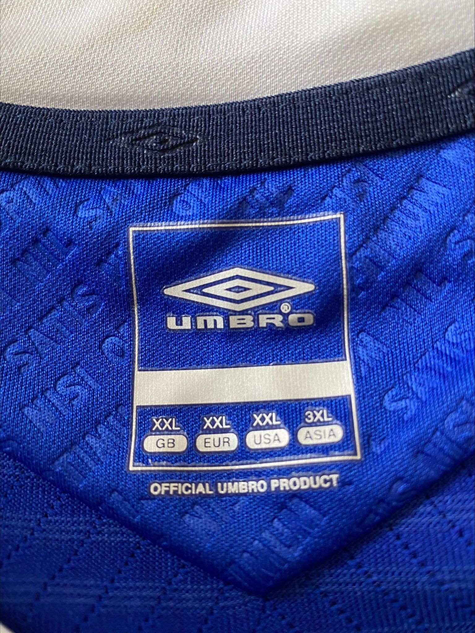 Umbro Vintage Soccer Jersey EVERTON F.C. 2008 - 2009 - Umbro - XX Size US XXL / EU 58 / 5 - 3 Thumbnail