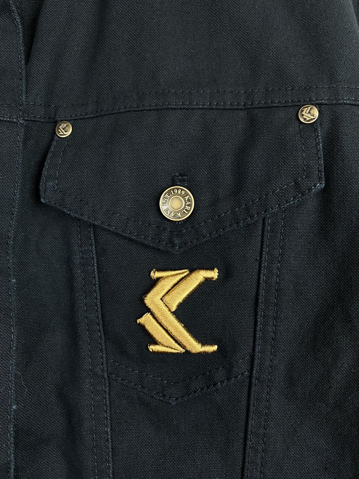 Karl Kani Karl Kani ladies denim jacket size Xs Size XS / US 0-2 / IT 36-38 - 10 Thumbnail