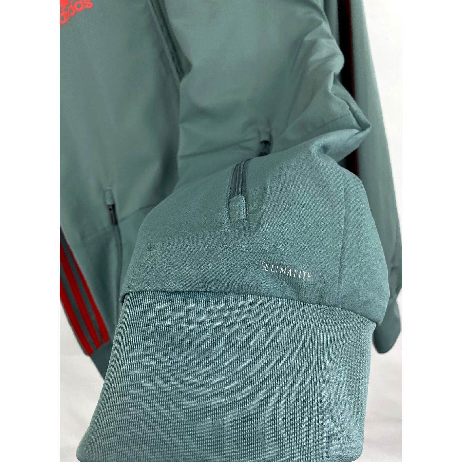 Adidas Y2K Adidas FC Bayern Munich Zip Sweatshirt Retro Blokecore size S color green Size US S / EU 44-46 / 1 - 6 Thumbnail