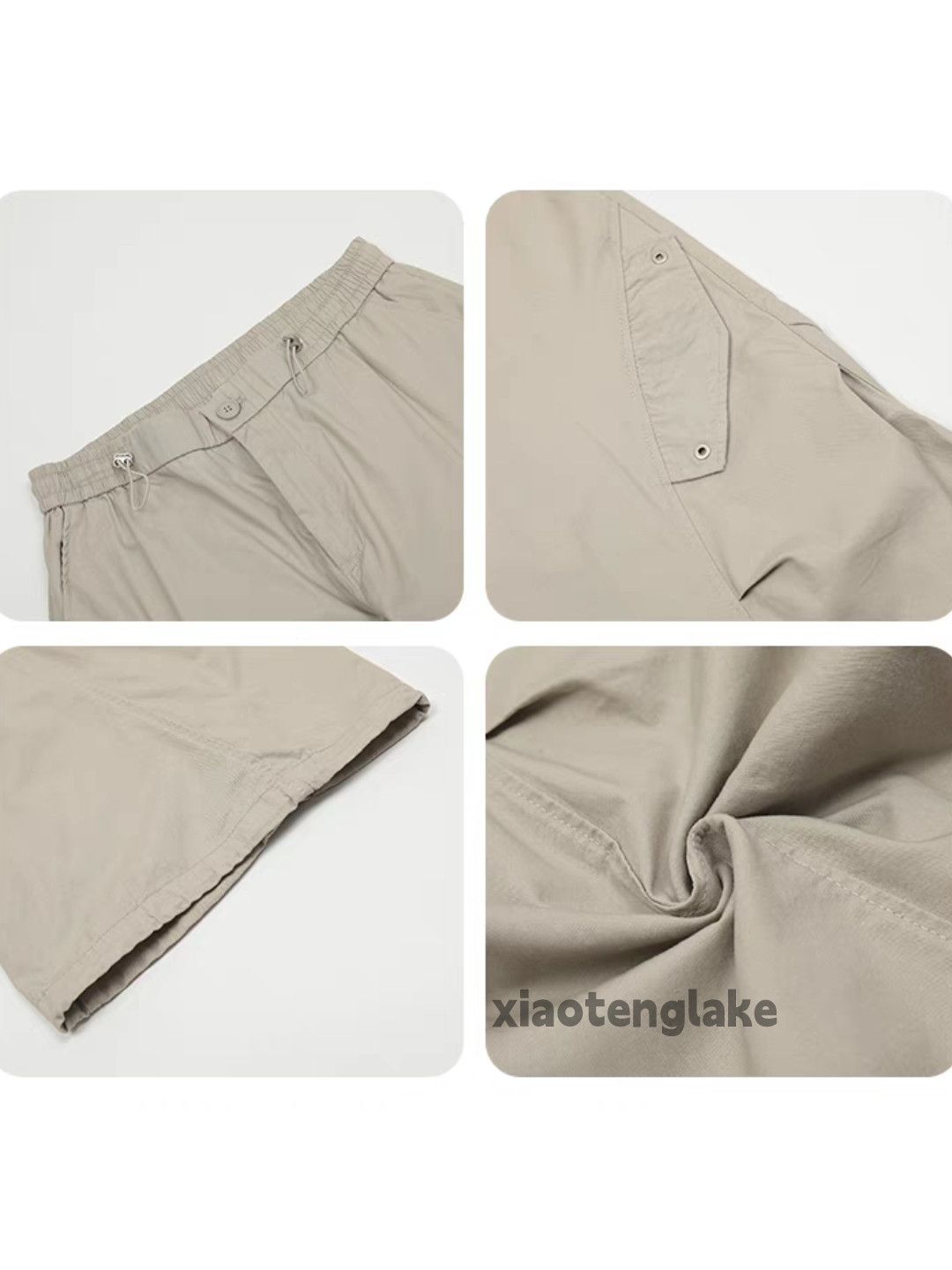 Designer × Japanese Brand × Vintage urban military outdoor pleated loose baggy cargo pants Size US 34 / EU 50 - 6 Thumbnail