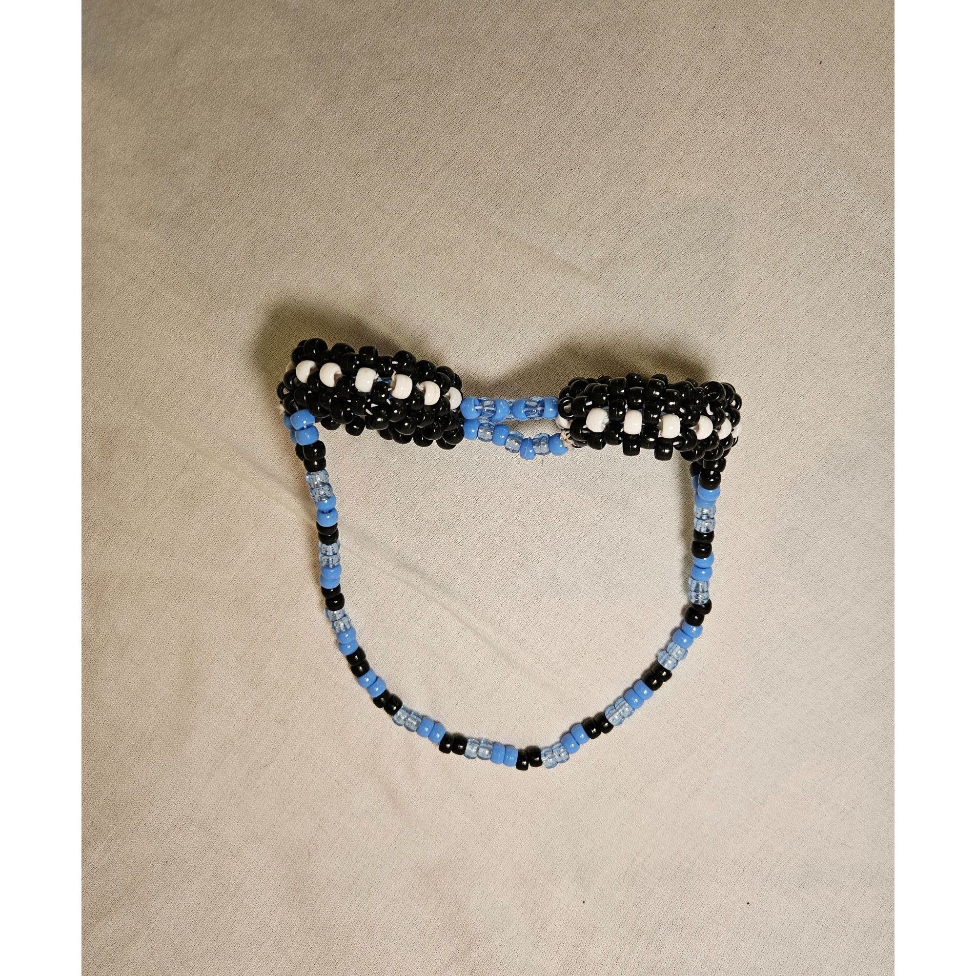 Other Blue Black Kandi Googles Pony Beads Size ONE SIZE - 3 Thumbnail