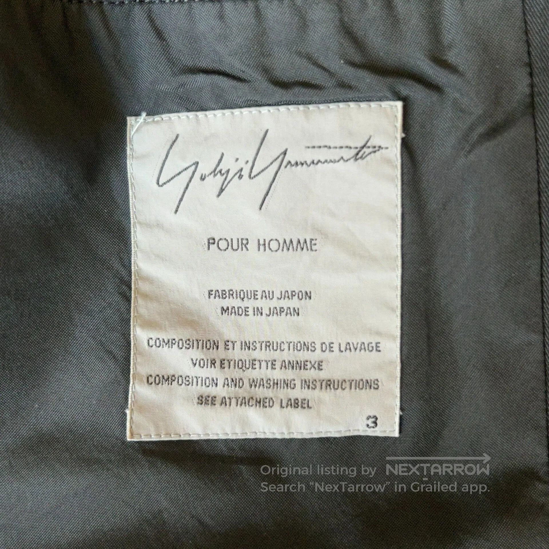 Yohji Yamamoto yohji yamamoto leather zip short jacket. Size US M / EU 48-50 / 2 - 7 Thumbnail