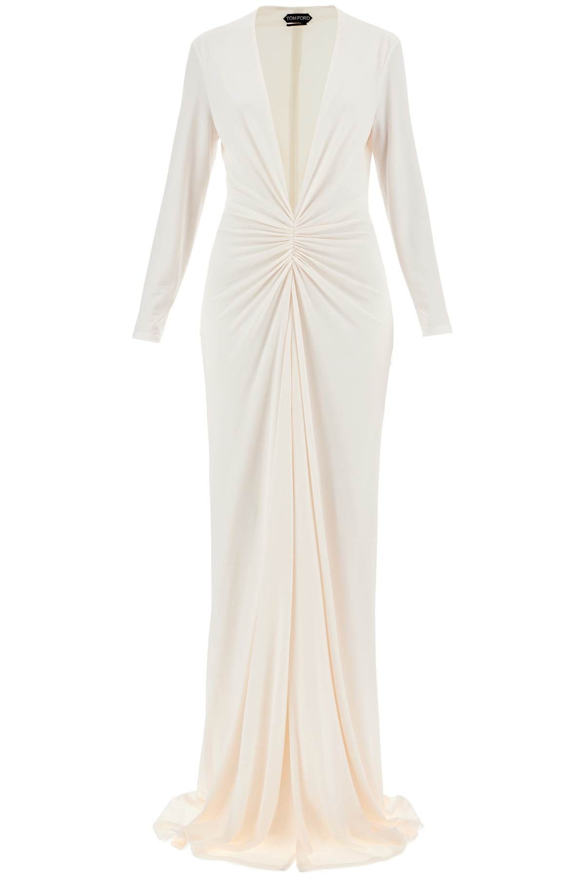 Tom Ford TOM FORD Long Stretch Jersey Evening Dress Size S / US 4 / IT 40 - 1 Thumbnail