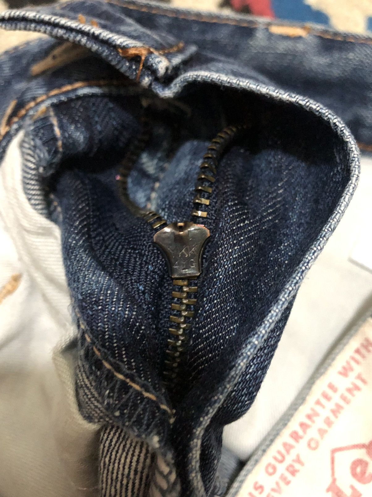 Japanese Brand × Lee × Vintage Vintage Lee union made A11S faded jeans Size 29" - 7 Thumbnail