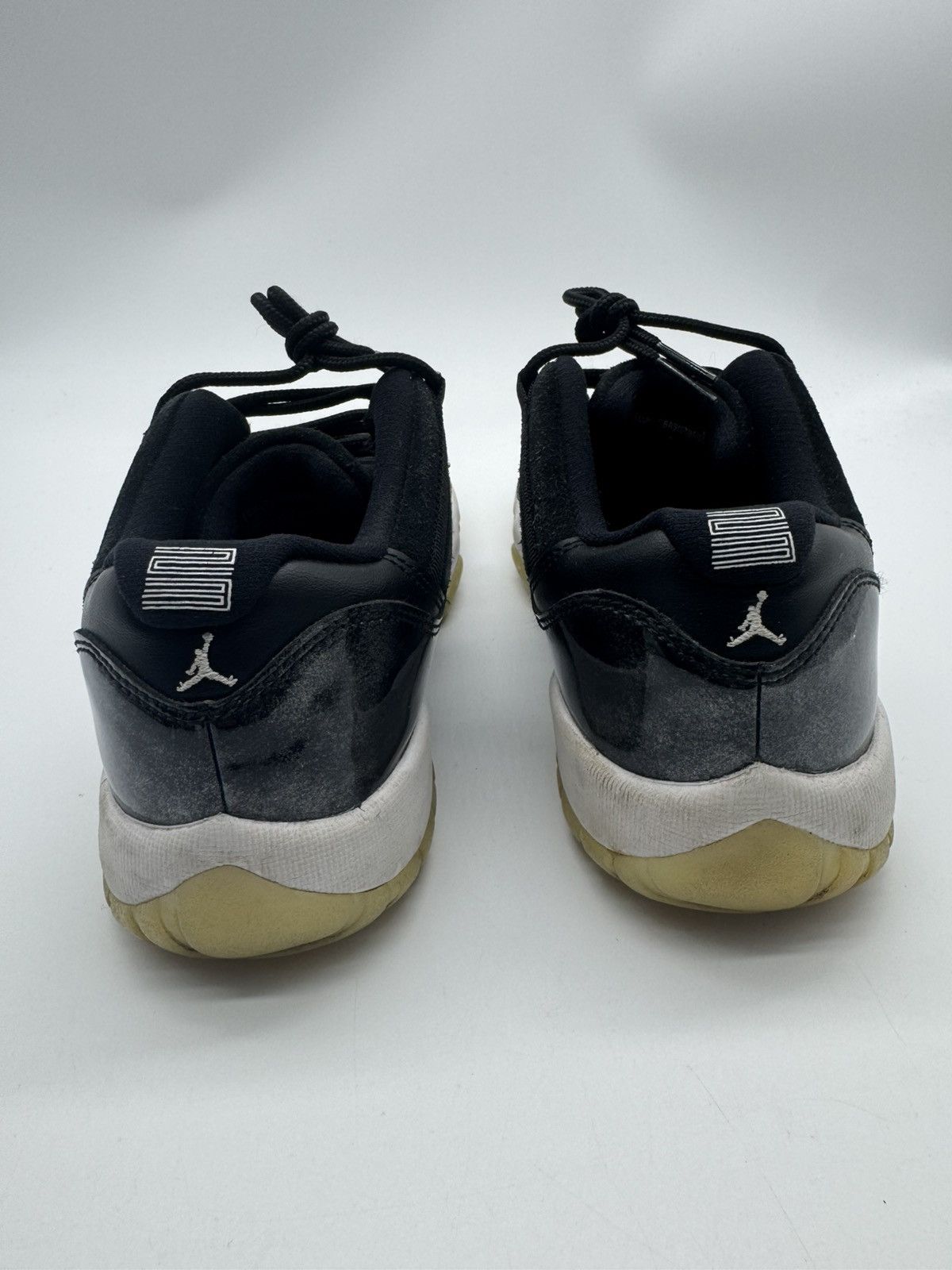 Nike Nike Air Jordan Retro 11 GS Baron Low Black Youth Size 5.5 Size US 5.5 / EU 38 - 5 Thumbnail