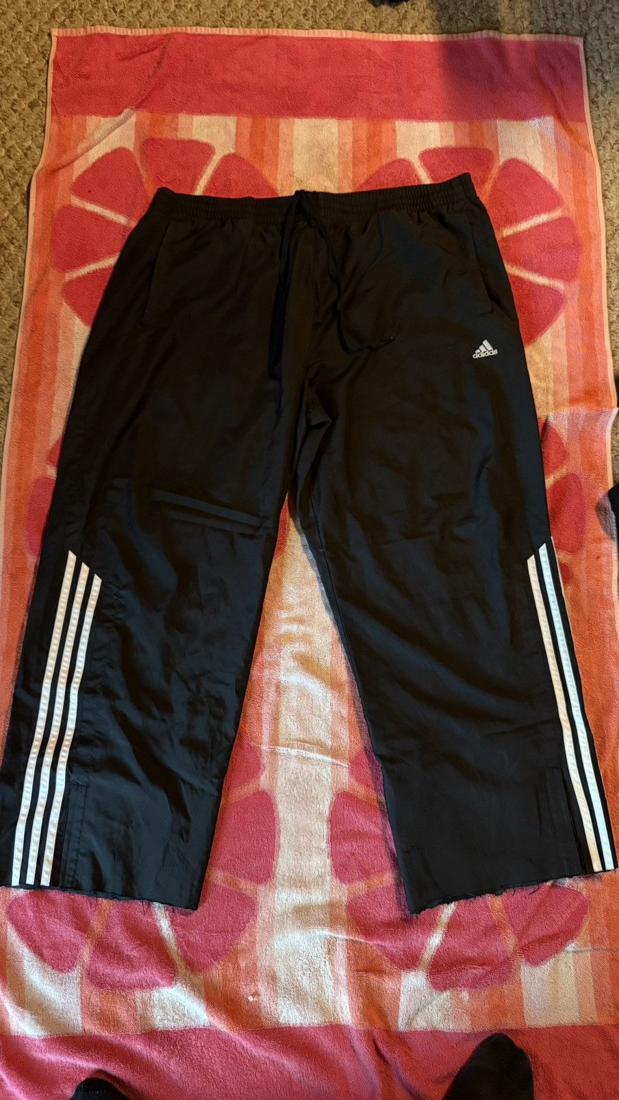 Japanese Brand × Vintage Black adidas track pants Size US 36 / EU 52 - 1 Thumbnail