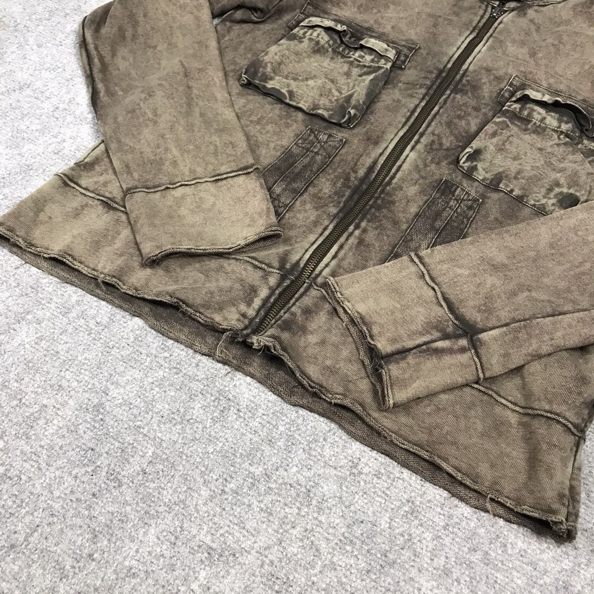 If Six Was Nine × Japanese Brand × Le Grande Bleu (L.G.B.) BIEED FOR LOVE JAPAN BRAND PUNK STYLE COTTON JACKET Size US S / EU 44-46 / 1 - 7 Thumbnail