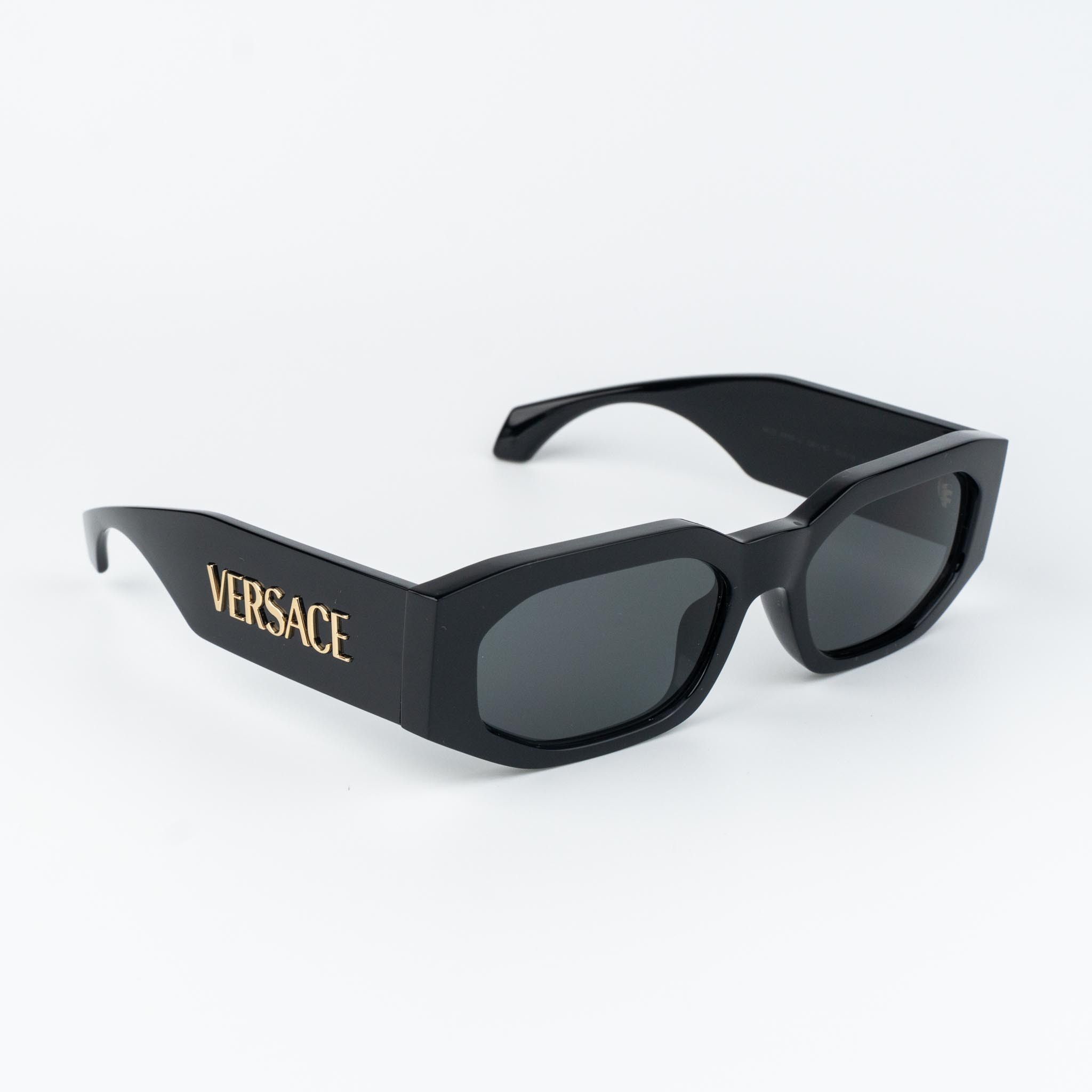 Versace Versace Men Sunglasses Rectangle VE4489U GB1/87 Size ONE SIZE - 4 Thumbnail