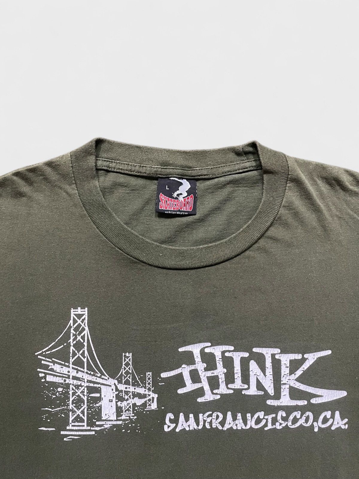 Think Skateboards RARE 90s Think Skateboards San Francisco Size US L / EU 52-54 / 3 - 1 Thumbnail