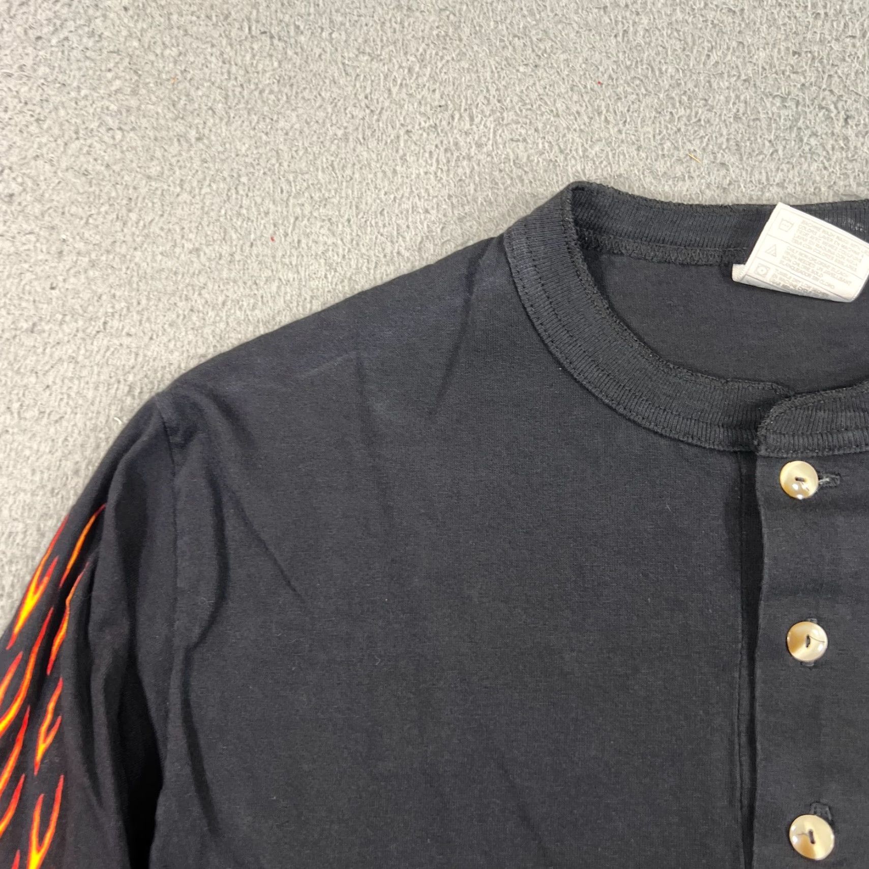 Vintage VINTAGE VTG Iron Horse Saloon Bike Flame Long Sleeve T Shirt Mens M Size US M / EU 48-50 / 2 - 4 Thumbnail
