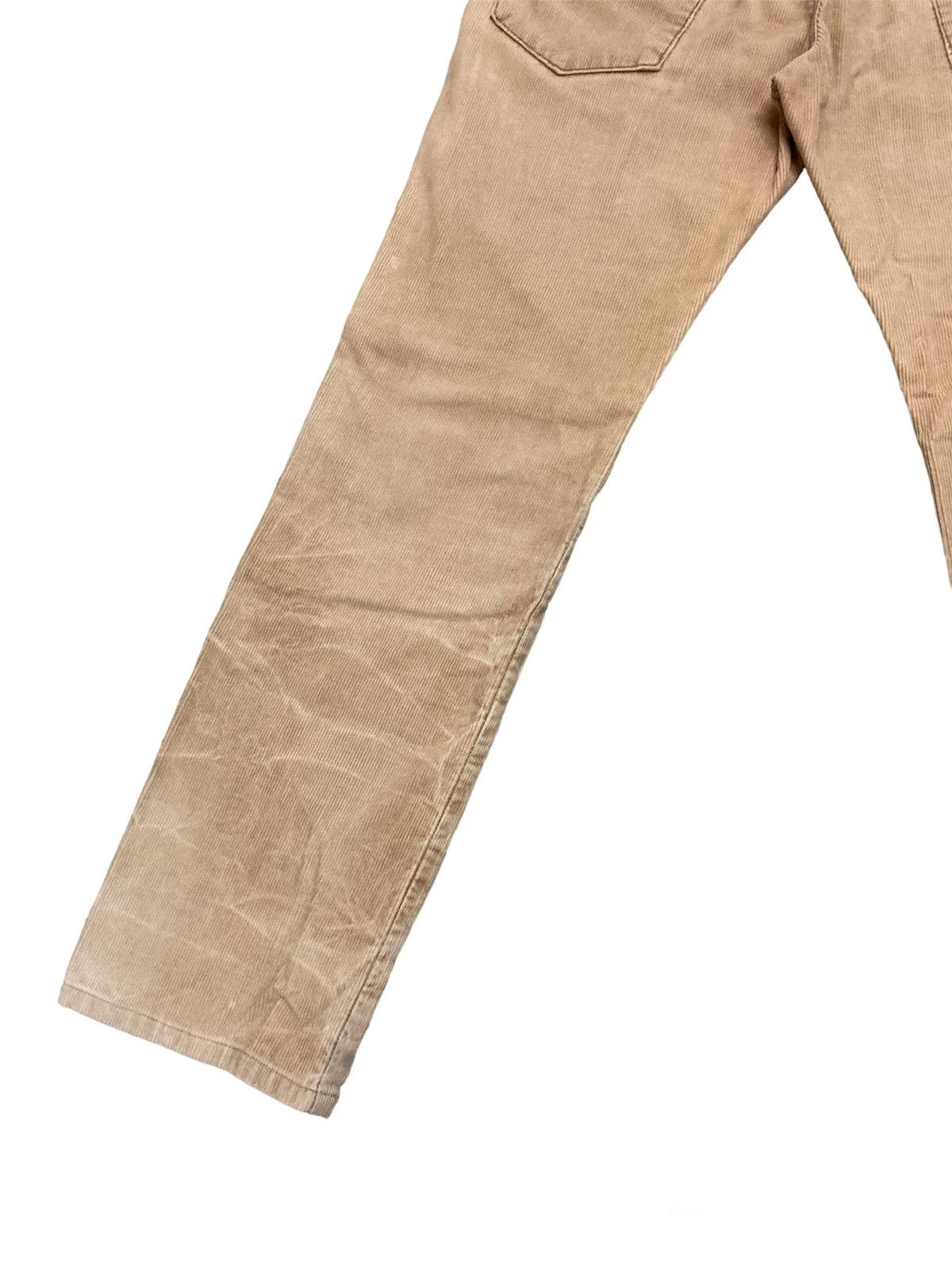 Japanese Brand Distressed Bartack Corduroy Bush Pants Size US 30 / EU 46 - 11 Thumbnail