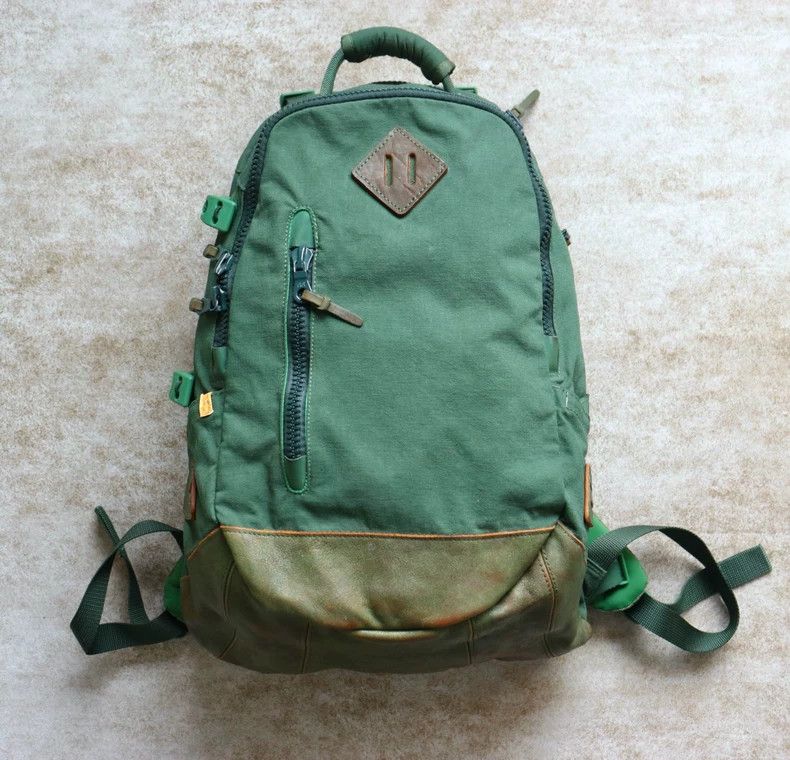 Visvim Visvim Lamina 20L Kudu Backpack in Green Size ONE SIZE - 1 Thumbnail