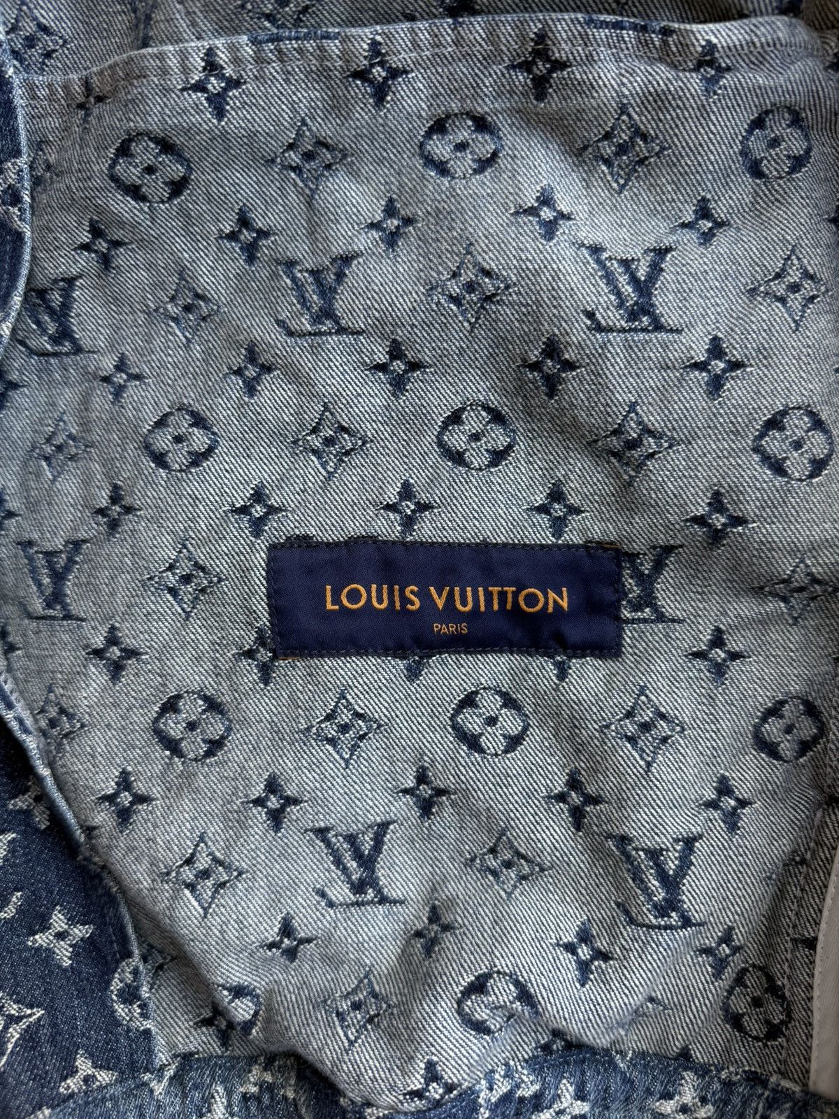Louis Vuitton × Nigo LV NIGO Denim jacket Size US XL / EU 56 / 4 - 10 Thumbnail
