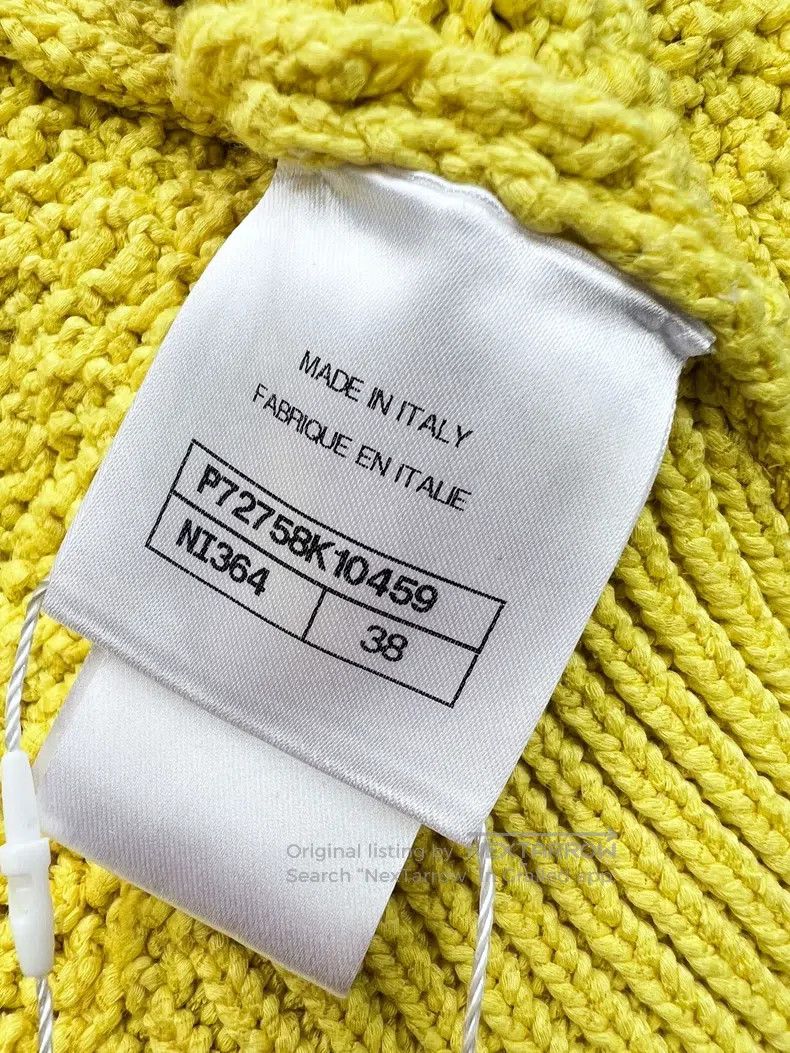 Chanel Chanel 22S spring and summer show yellow short knitted two Size XS / US 0-2 / IT 36-38 - 7 Thumbnail