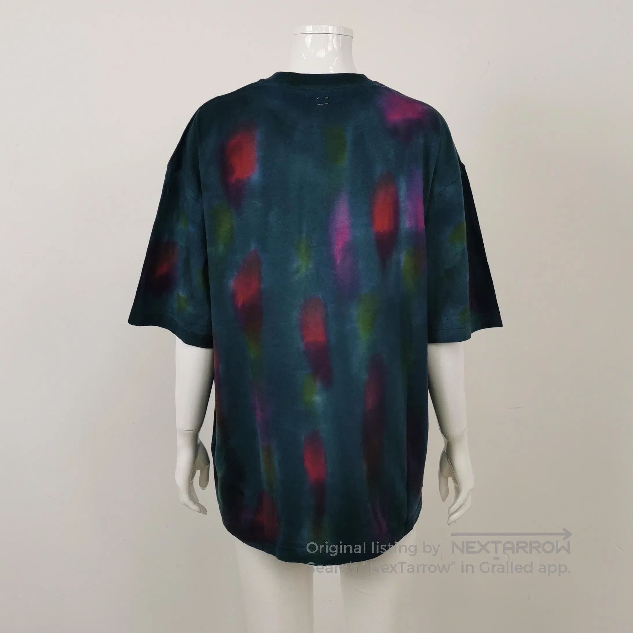 Acne Studios S Cotton Tie-Dye Crew Neck T-Shirt.