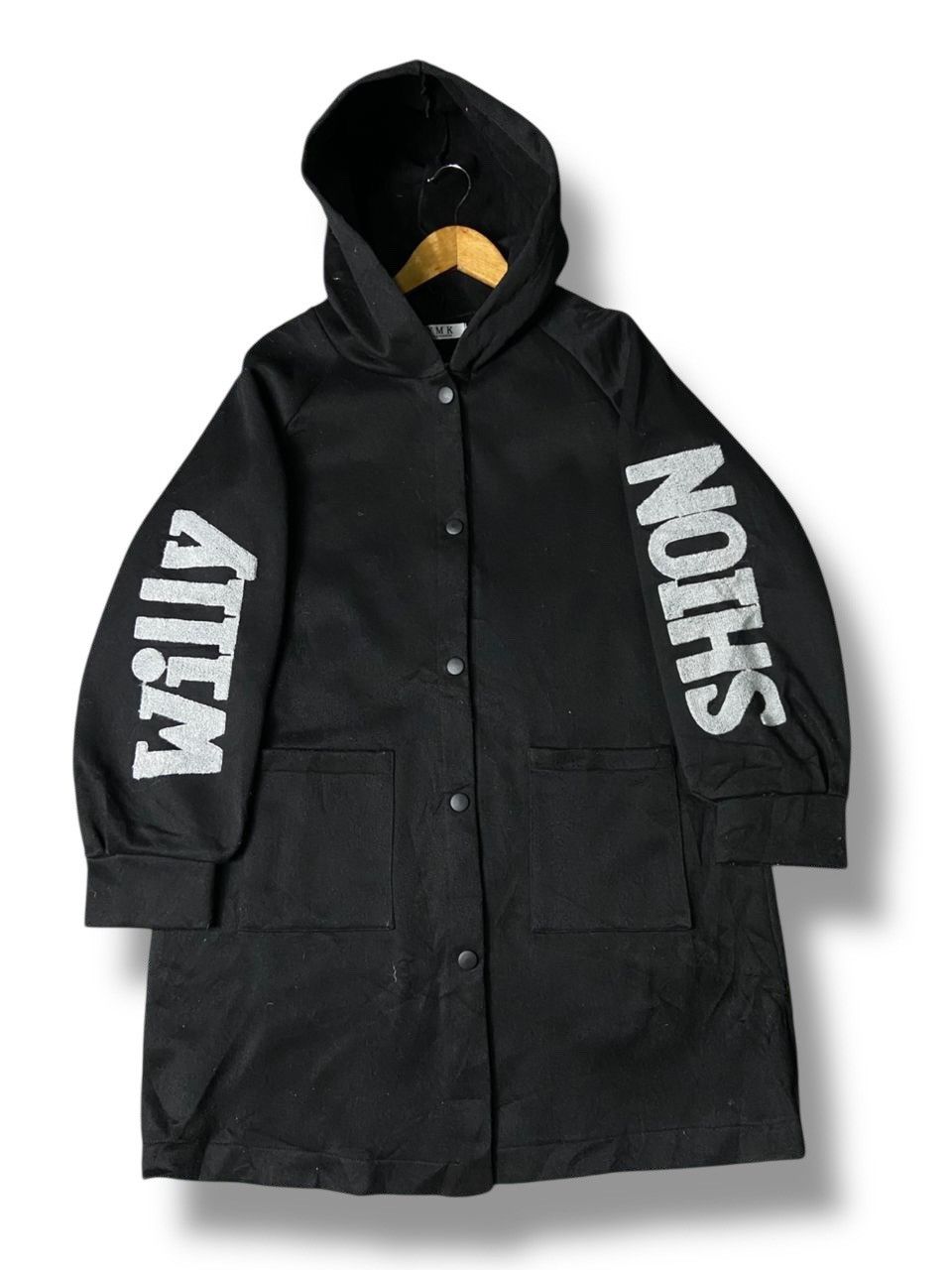 Japanese Brand YMK Style Fashion Long Hooded Coat (152) Size US XXL / EU 58 / 5 - 1 Thumbnail