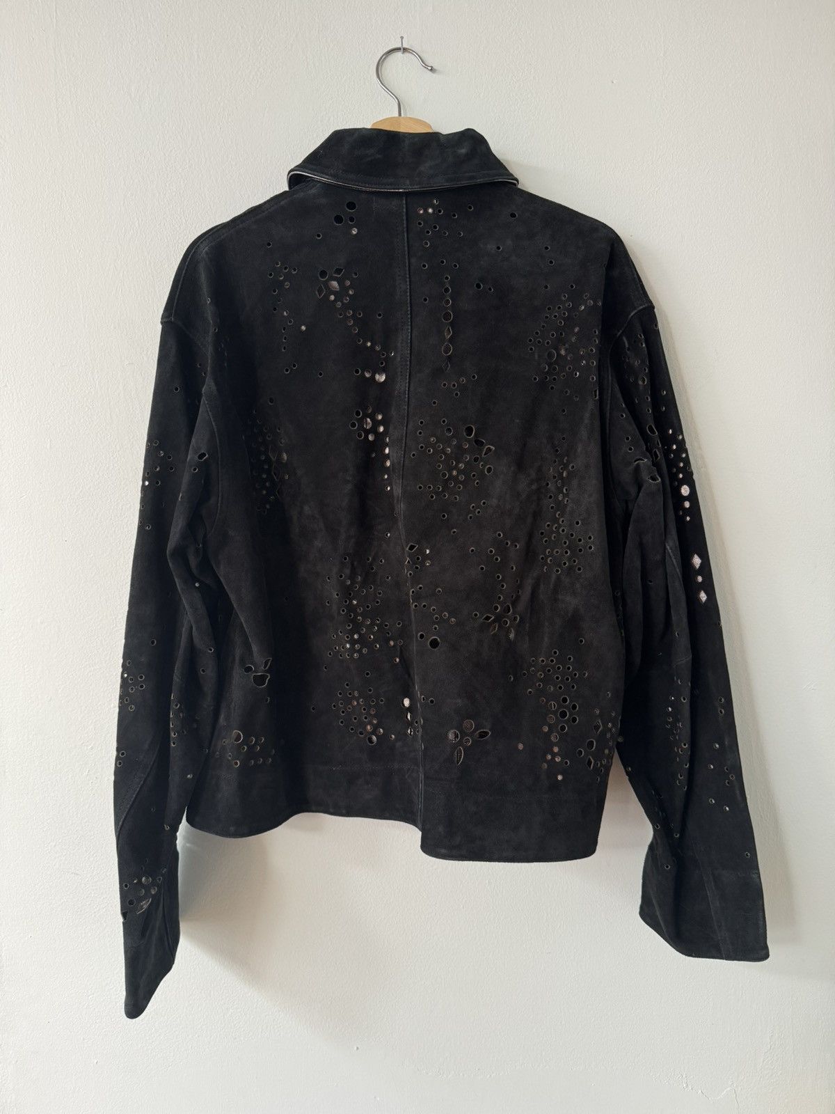 Japanese Brand RARE Masu Black Suede Western Jacket Size US M / EU 48-50 / 2 - 3 Thumbnail