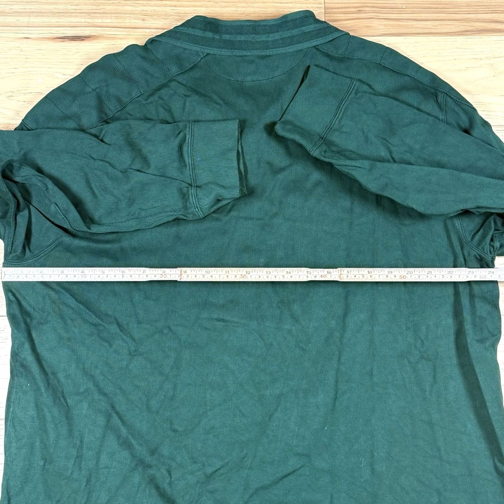 Ralph Lauren VTG Ralph Lauren Rugby Shirt Polo Mens 2XL Green Crest Stitch Polo Shirt Rugby Mens XL? Size US XXL / EU 58 / 5 - 6 Thumbnail