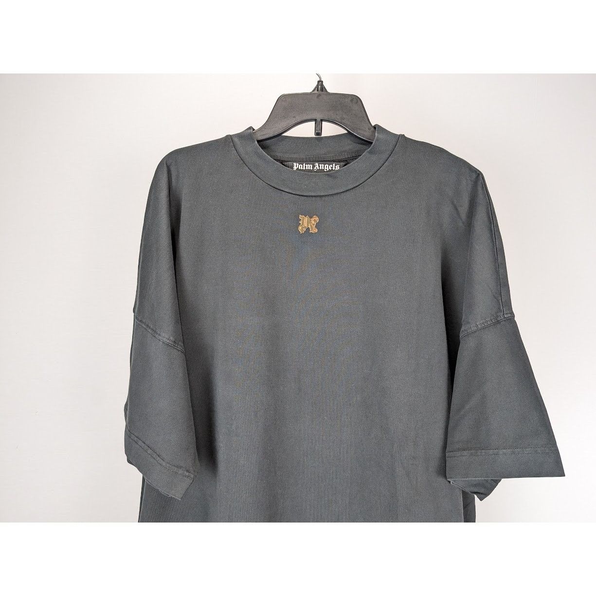 Palm Angels o1rshd1 Foggy PA Logo Over T-Shirt in Black / White Size US M / EU 48-50 / 2 - 5 Thumbnail
