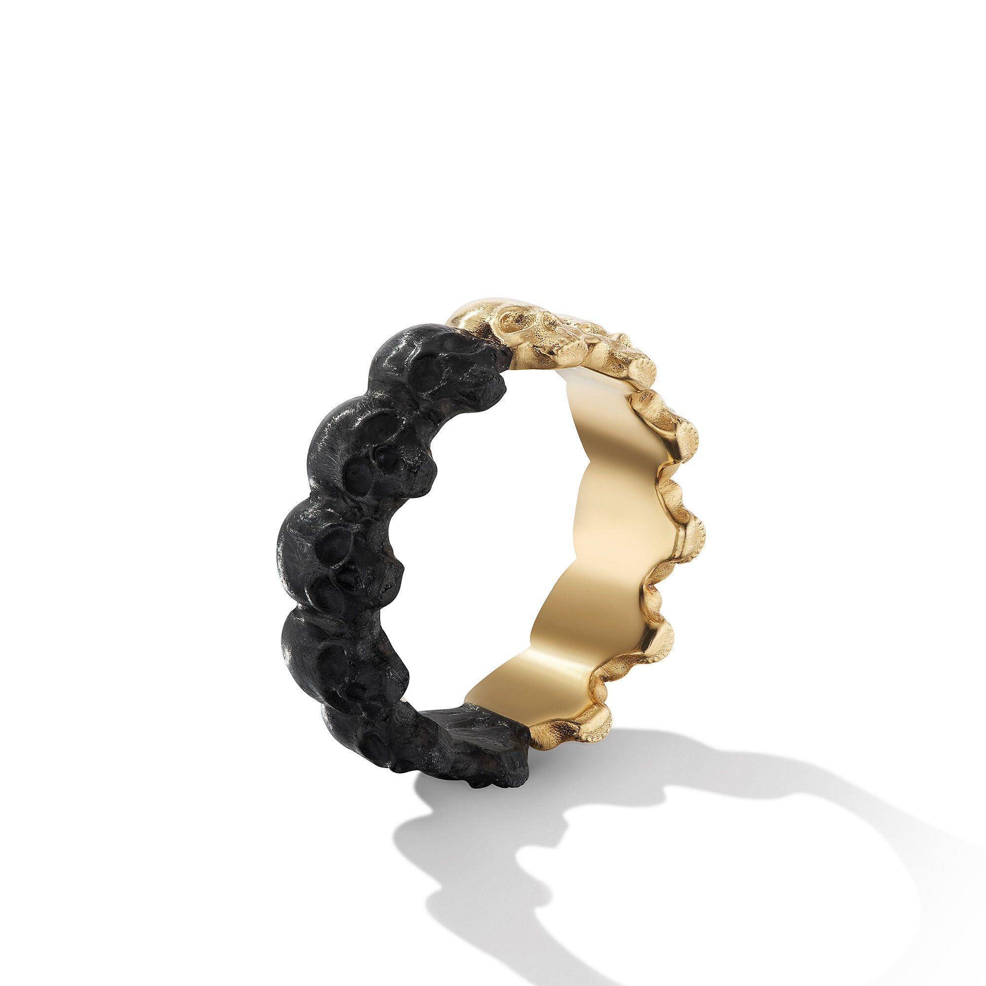 David Yurman o1w1db11025 R15740M /Size 6 / Rings in Golden/Black Size ONE SIZE - 4 Thumbnail