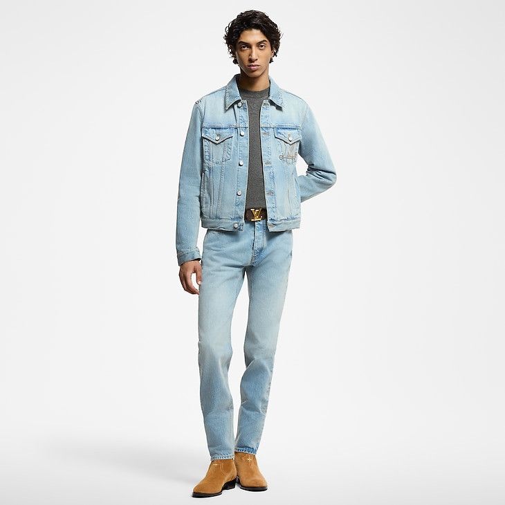 Louis Vuitton Slim Fit Denim Trousers Size US 30 / EU 46 - 1 Thumbnail