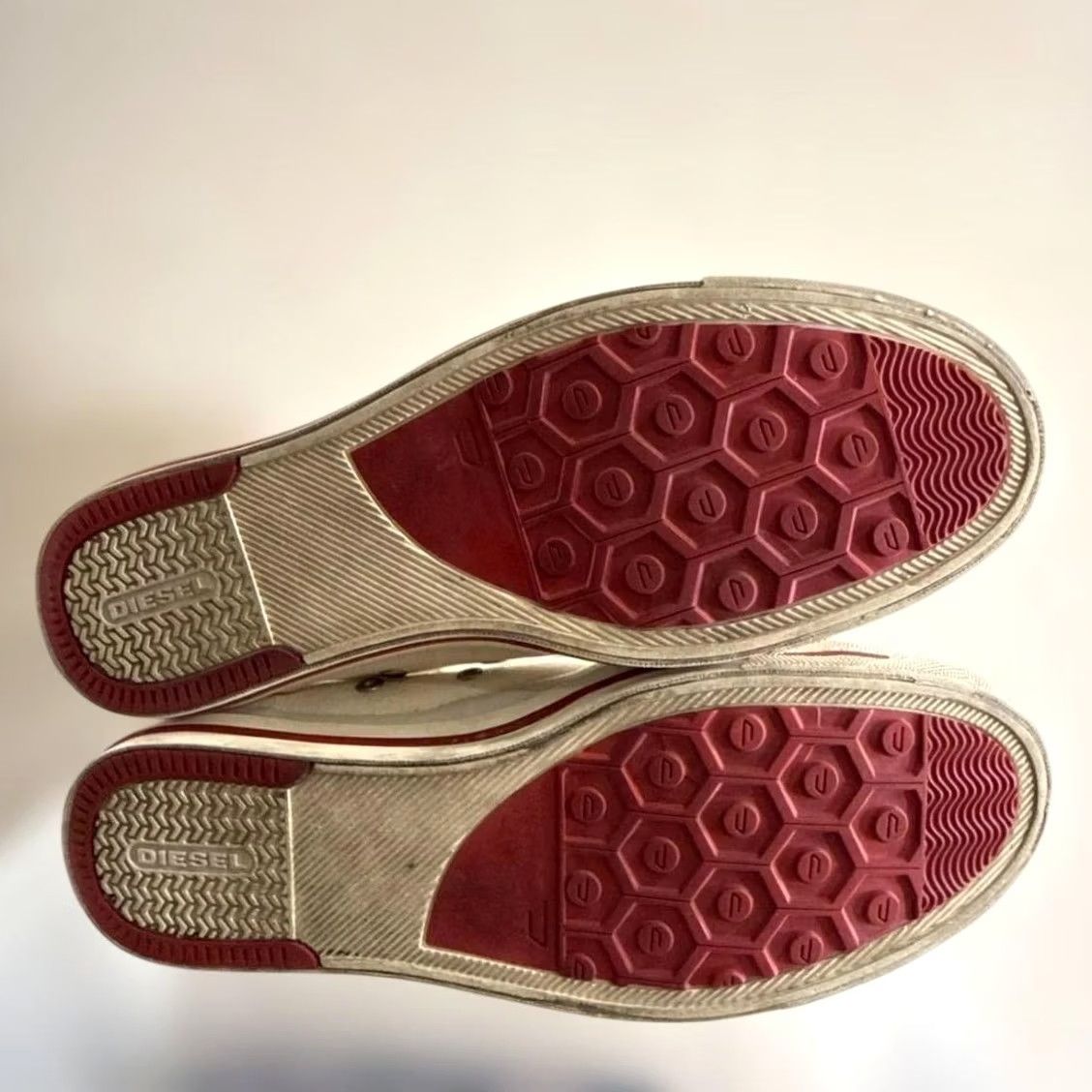 Diesel VINTAGE Diesel Men 10.5US High Cut Sneakers White Luxury ITA 90s 00s Size US 11 / EU 44 - 5 Thumbnail